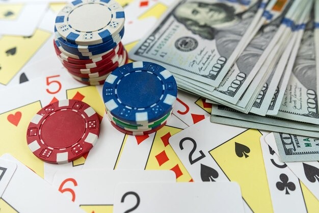 Live-dealer blackjack table with multi-camera studio setup